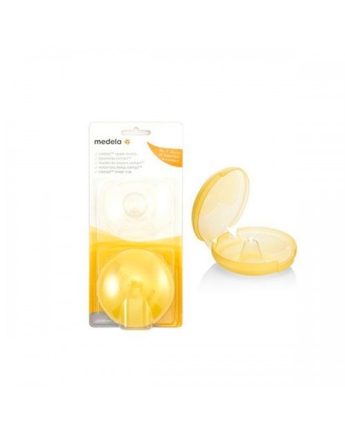 pezonera medela talla m 2u+estuche