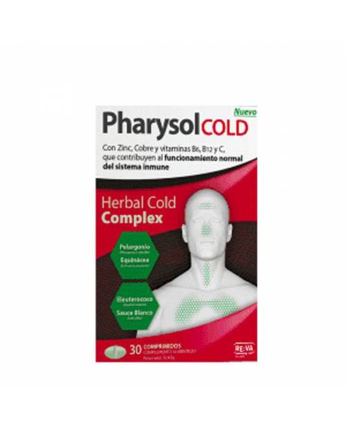 Pharysolcold 30 Comprimidos