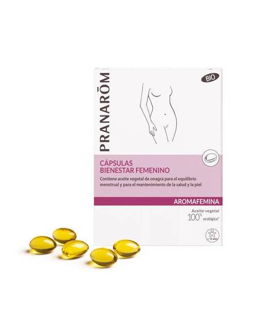 Pranarom Cápsulas Bienestar Femenino Aromafemina 30 Cápsulas