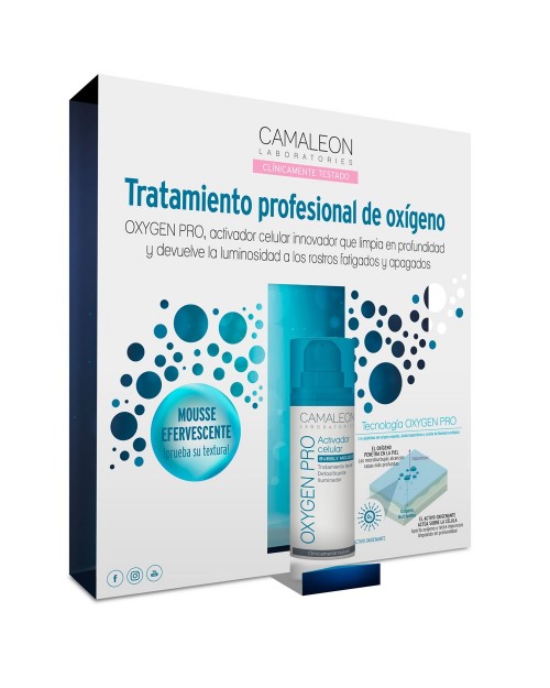 CAMALEON OXIGEN PRO ACTIVADOR CELULAR TRATATAMIENTO DETOXIFICANTE ILUMINADOR 30ML