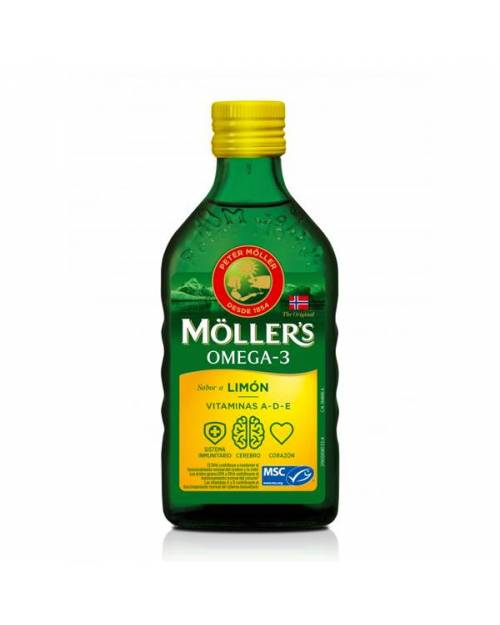 Möller´s Aceite Hígado de Bacalao Omega-3 250ml