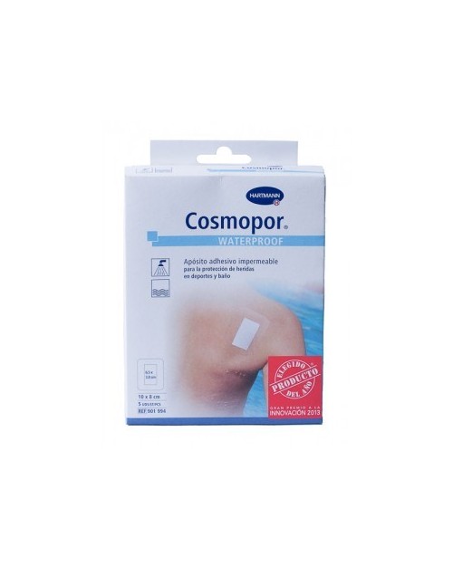 cosmopor waterproof 10cm x 8cm 5 uds