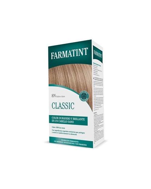 farmatint 8n rubio claro 130 ml.