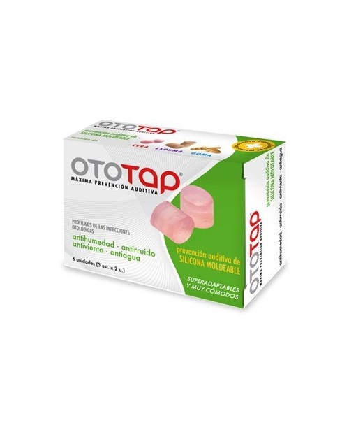 tapones ototap silicona 6 u