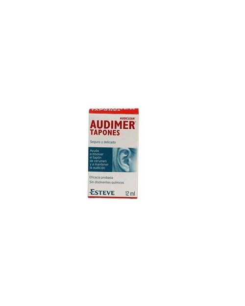 Audimer tapones limp. oidos gotas 12 ml.