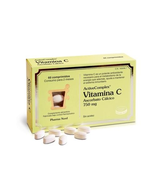 ACTIVECOMPLEX VITAMINA C ASCORBATO CALCICO 60 COMP