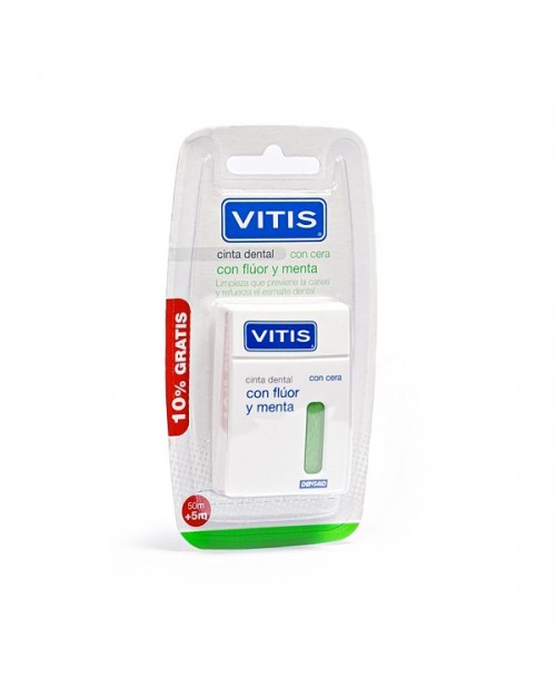 cinta dental vitis fluor y menta