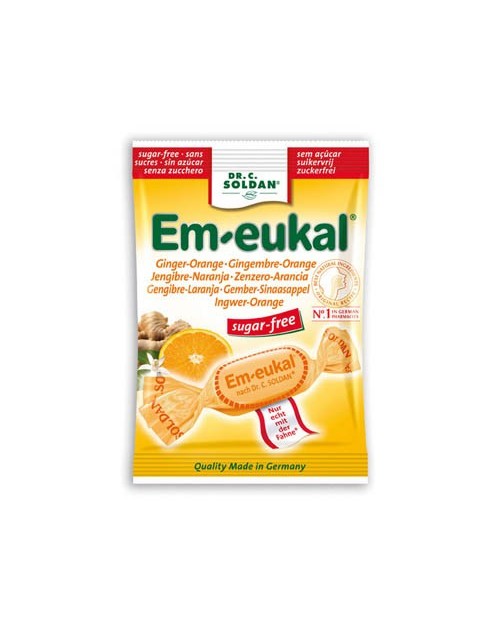 Em-eukal caramelo bolsa naranja 50gr