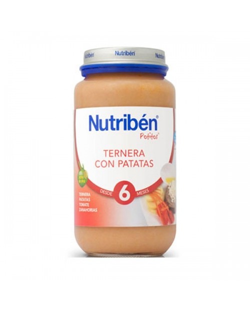 nutriben grandote ternera/patatas 250gr.