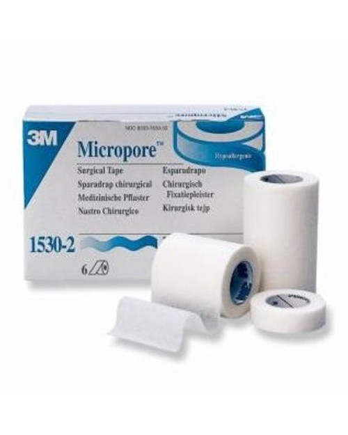 esparadrapo micropore blanco  5 x 5