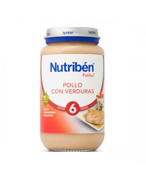 nutriben junior pollo con verduras 200gr