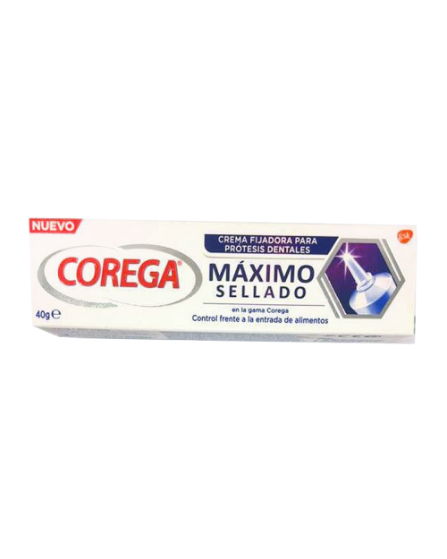 Corega Crema Fijadora Máximo Sellado 40g