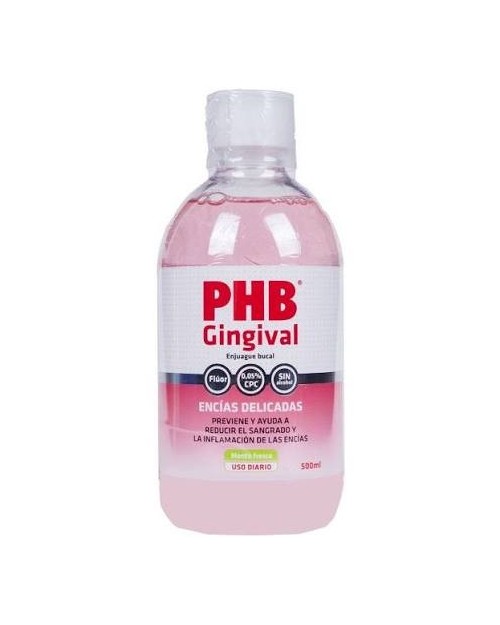 PHB Enjuague Bucal Encías Delicadas 500ml