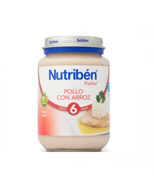 nutriben junior pollo con arroz 200gr.