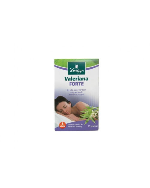 kneipp valeriana forte 15 grageas