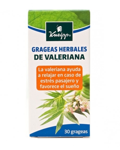 kneipp valeriana grageas herbales 30 gra