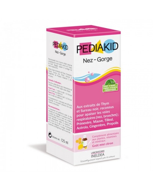 pediakid jbe infantil garganta 125ml