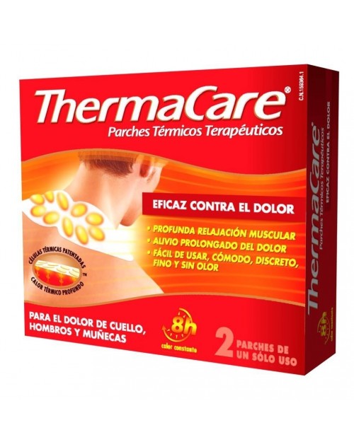 thermacare cuello/hombro 2 parches term.