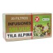 tila alpina sedante milvus 20 filtros