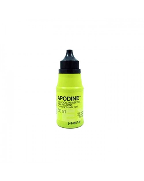 Apotex Apodine Povidona Yodada 10% Antiseptico P Sana 50 Ml