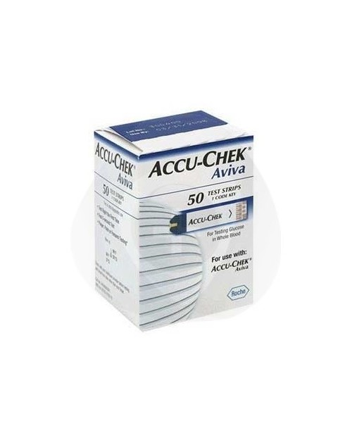 accu-chek aviva 50 tiras