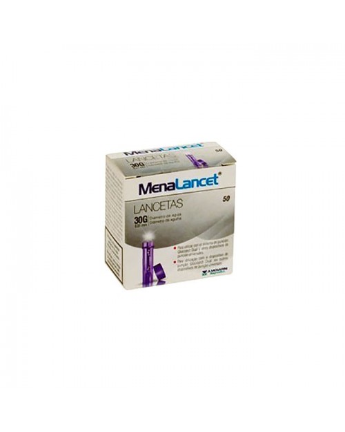 Glucoject Menalancet lancetas 50uds