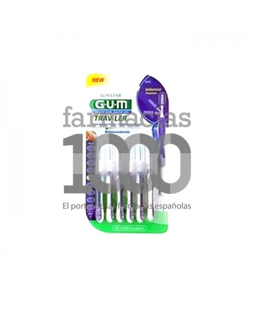 GUM® cepillo interdental 1314 viaje 08mm 6uds