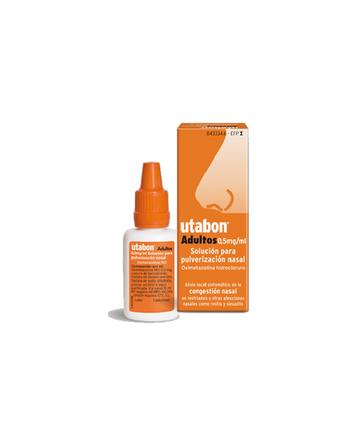 UTABON ADULTOS 0,5 mg/ml SOLUCION PARA PULVERIZACION NASAL