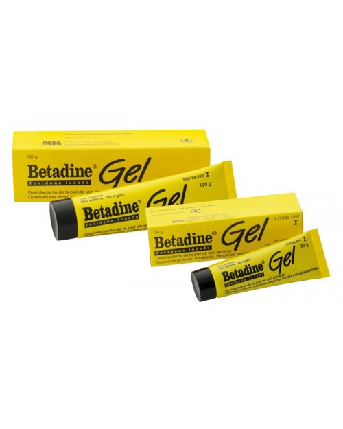 BETADINE GEL 100 MG/G GEL