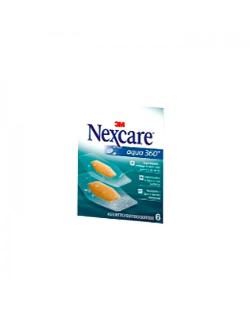 Nexcare® Aqua 360º tiras adhesivas bolsillo 6uds