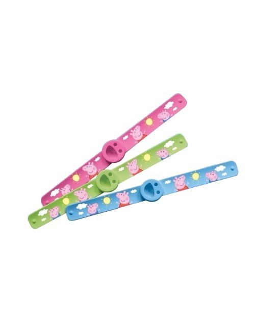 Peppa Pig pulsera ahuyenta insectos