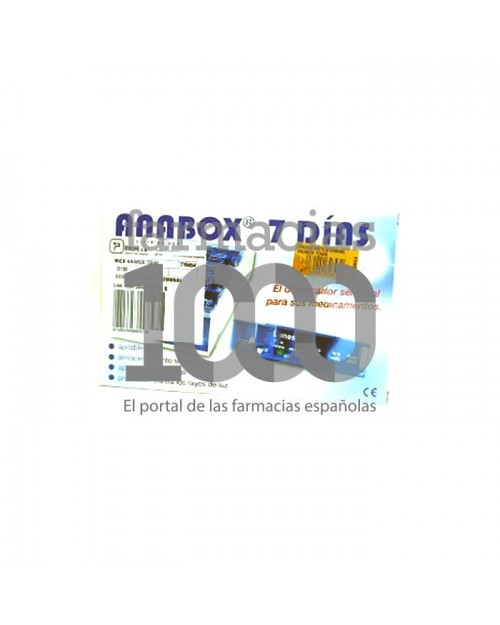 Anabox 7 Días pastillero 1ud