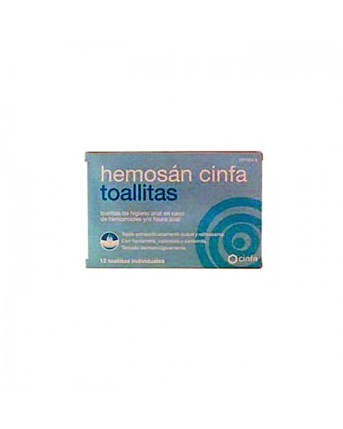 Hemosan toallitas 12uds