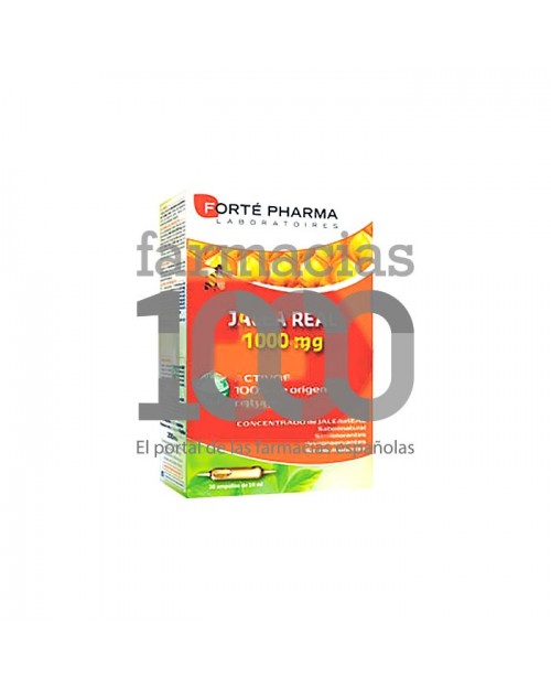 Forté Pharma jalea real 1000mg 20 viales