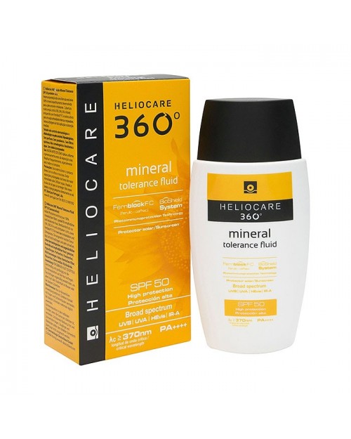 Heliocare 360 Mineral Tolerance Fluid SPF50 50ml