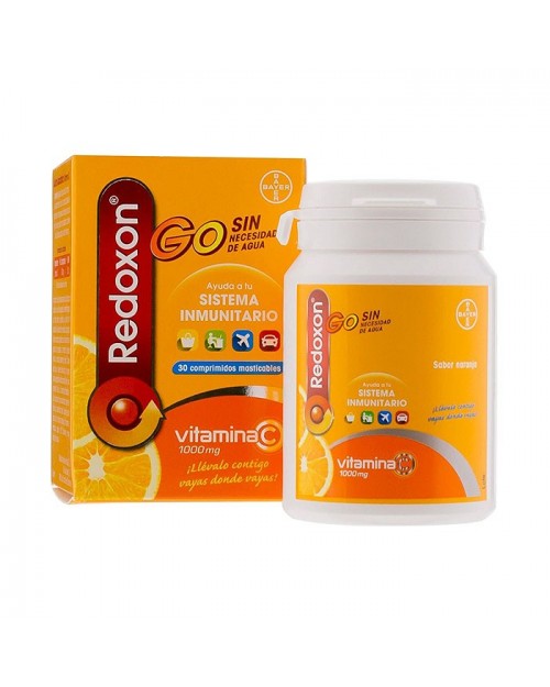 Bayer Redoxon® Go Naranja masticable 30comp.