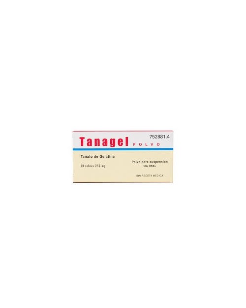 TANAGEL (250 MG 20 SOBRES )