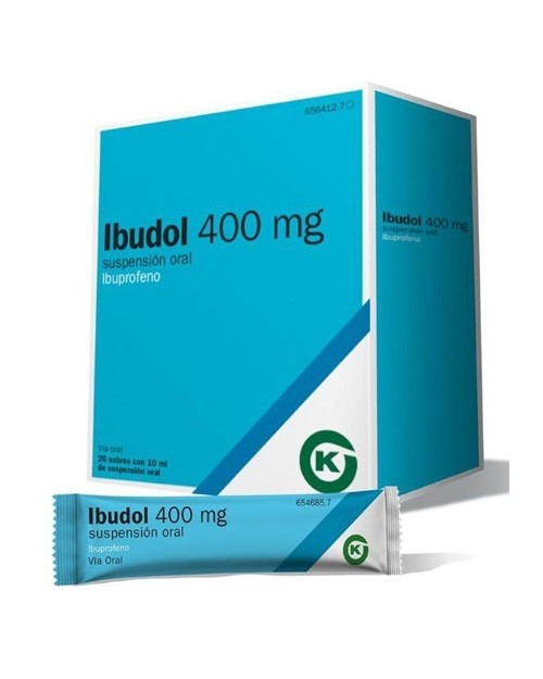 IBUDOL (400 MG 20 SOBRES SUSPENSION ORAL )