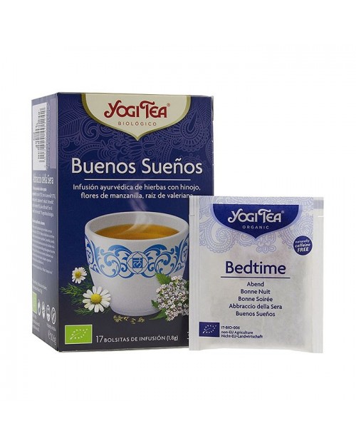 Yogi Tea Infusión Buenos Sueños 17 Bolsitas