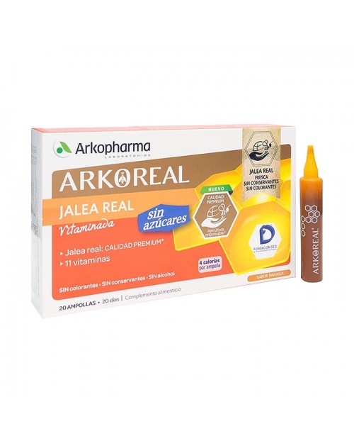 Arkoreal Jalea Real Vitaminada Sin Azúcar 15ml