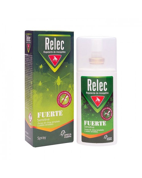 Relec Fuerte Sensitive Spray Repelente Mosquitos 75ml