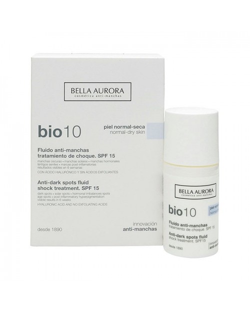 Bella Aurora Bio 10 fluido antimanchas pieles normales/secas 30ml