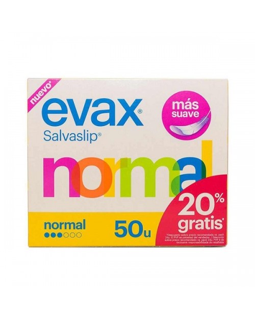 protectores evax protege slip normal 50 unidades