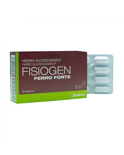 Fisiogen Ferro Forte 30 Cápsulas