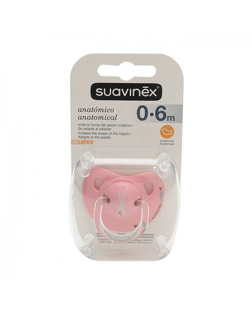 CHUPETE SUAVINEX ANATOMICO CAUCHO 0-6 M