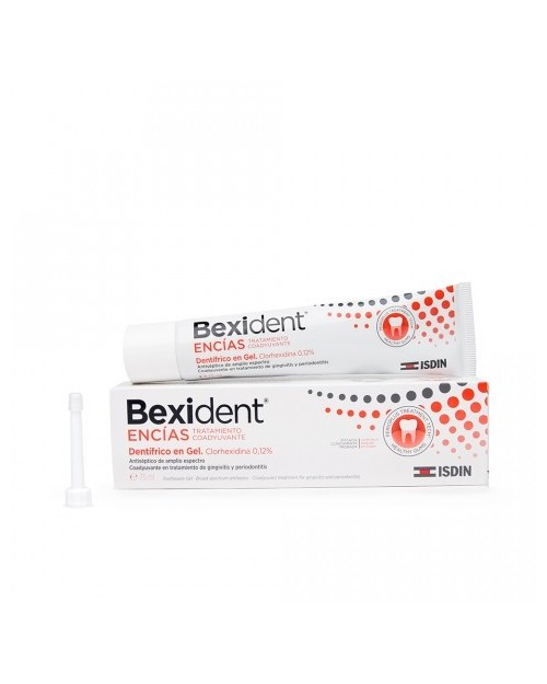 bexident encias gel clorhexidina 75 ml.