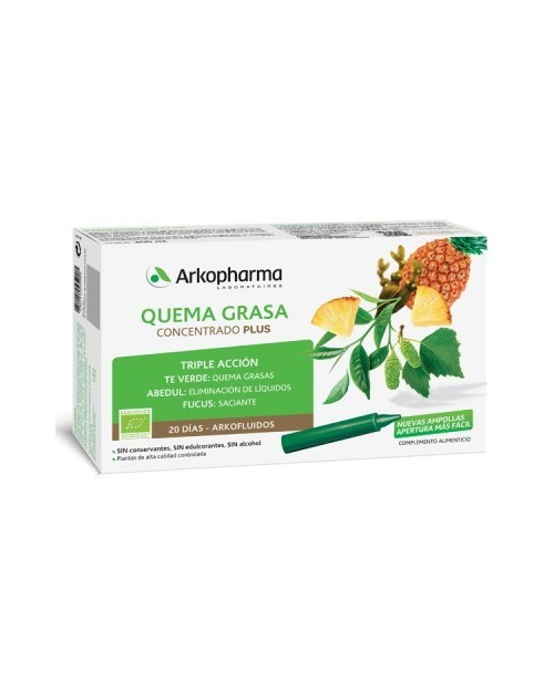 Arkopharma Quemagrasa Concentrado Plus 20 Días