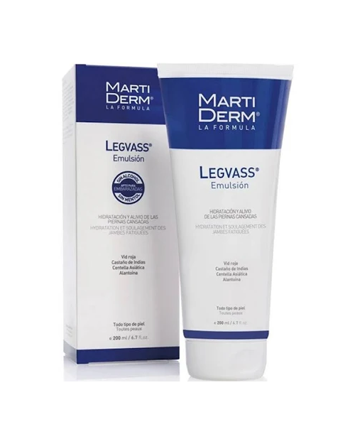 Martiderm Legvass Emulsion Hidratante Piernas Cansadas 200ml