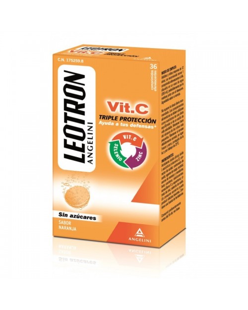 Leotron Vitamina C 30 Comprimidos efervescentes